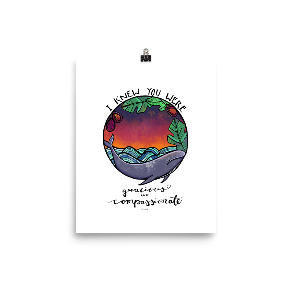 I knew You Were Print (Jonah) by Sarah (Are) Speed