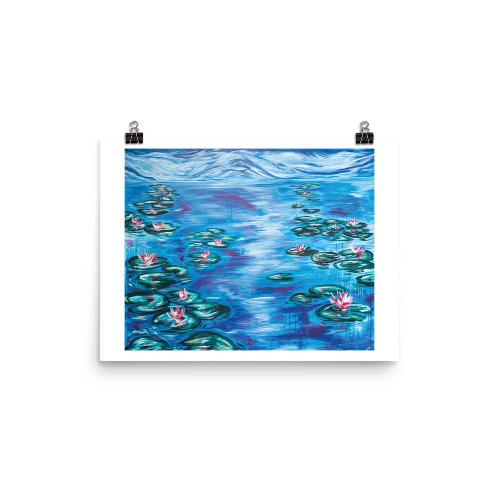 consider the lilies art print by lisle gwynn garrity