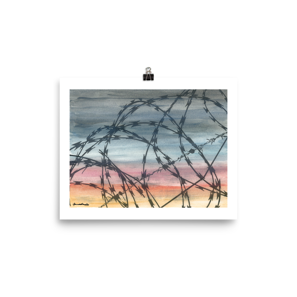 Yoke Print (Isaiah 9:2-7) by Hannah Garrity