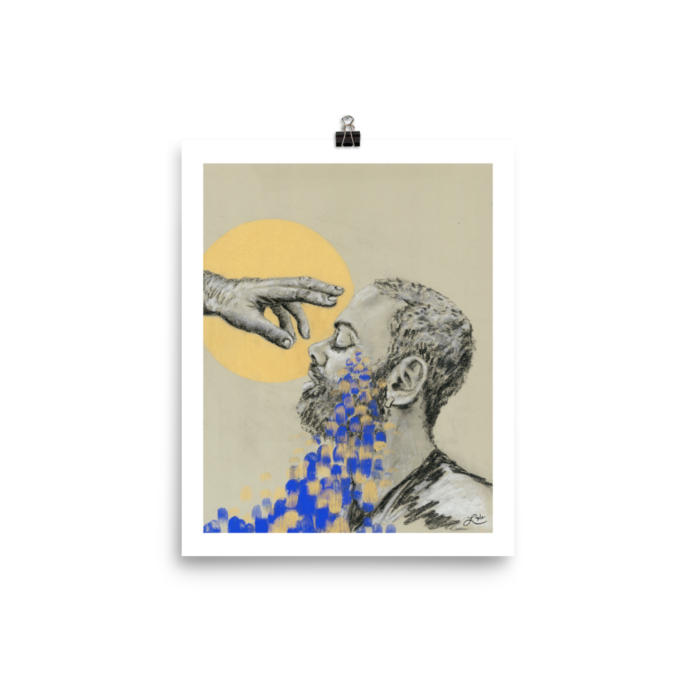 Restored Print (The Conversion of Saul) by Lisle Gwynn Garrity