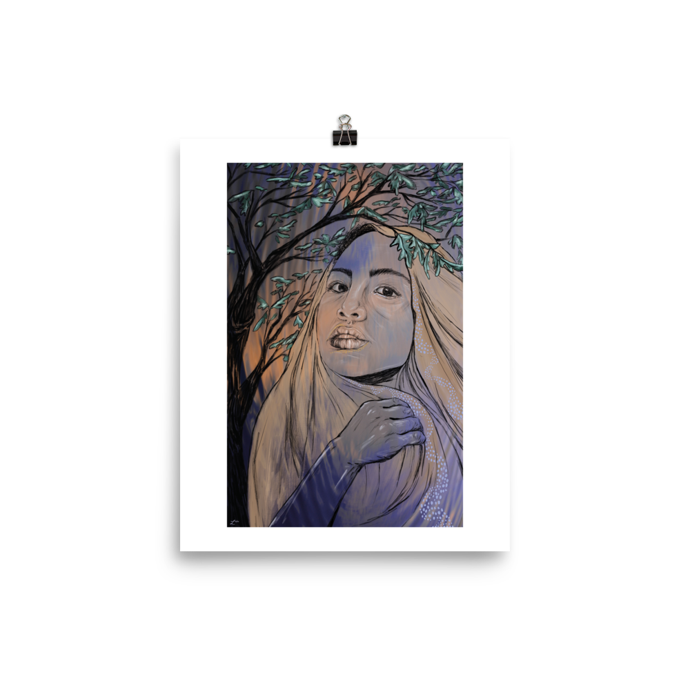 Can't Keep Silent Print (Mother Mary) by Lisle Gwynn Garrity