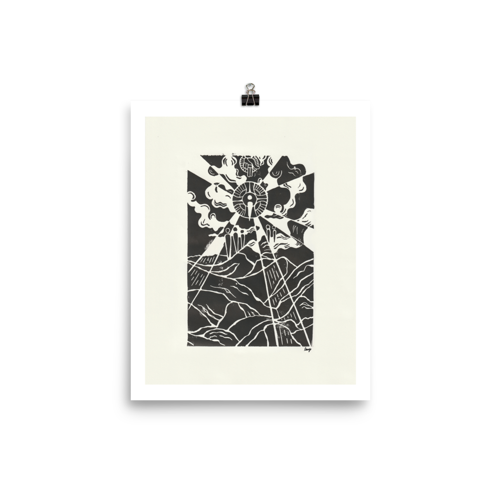Transfiguration Print by Lauren Wright Pittman