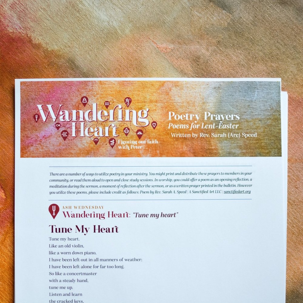Wandering Heart Poetry for Lent