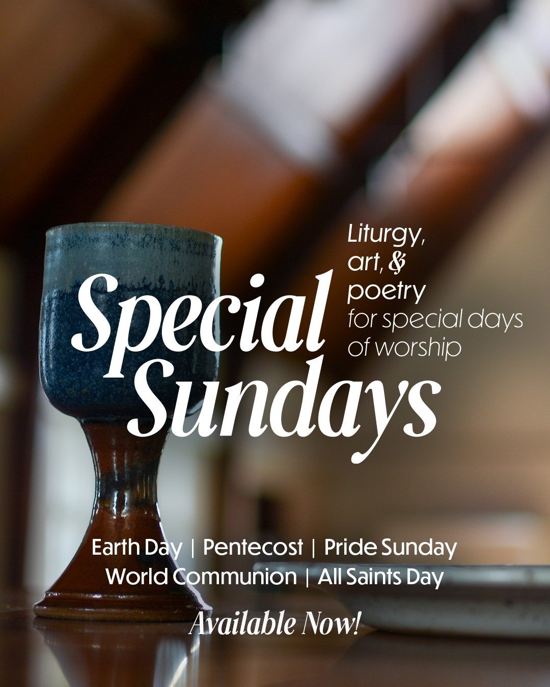 While our liturgical calendar is ordered by sacred seasons, it is also sprinkled with special days&mdash;days set apart for celebration, honor, awe, unity, and justice. That&rsquo;s why we&rsquo;ve crafted our first-ever Special Sundays collection wi