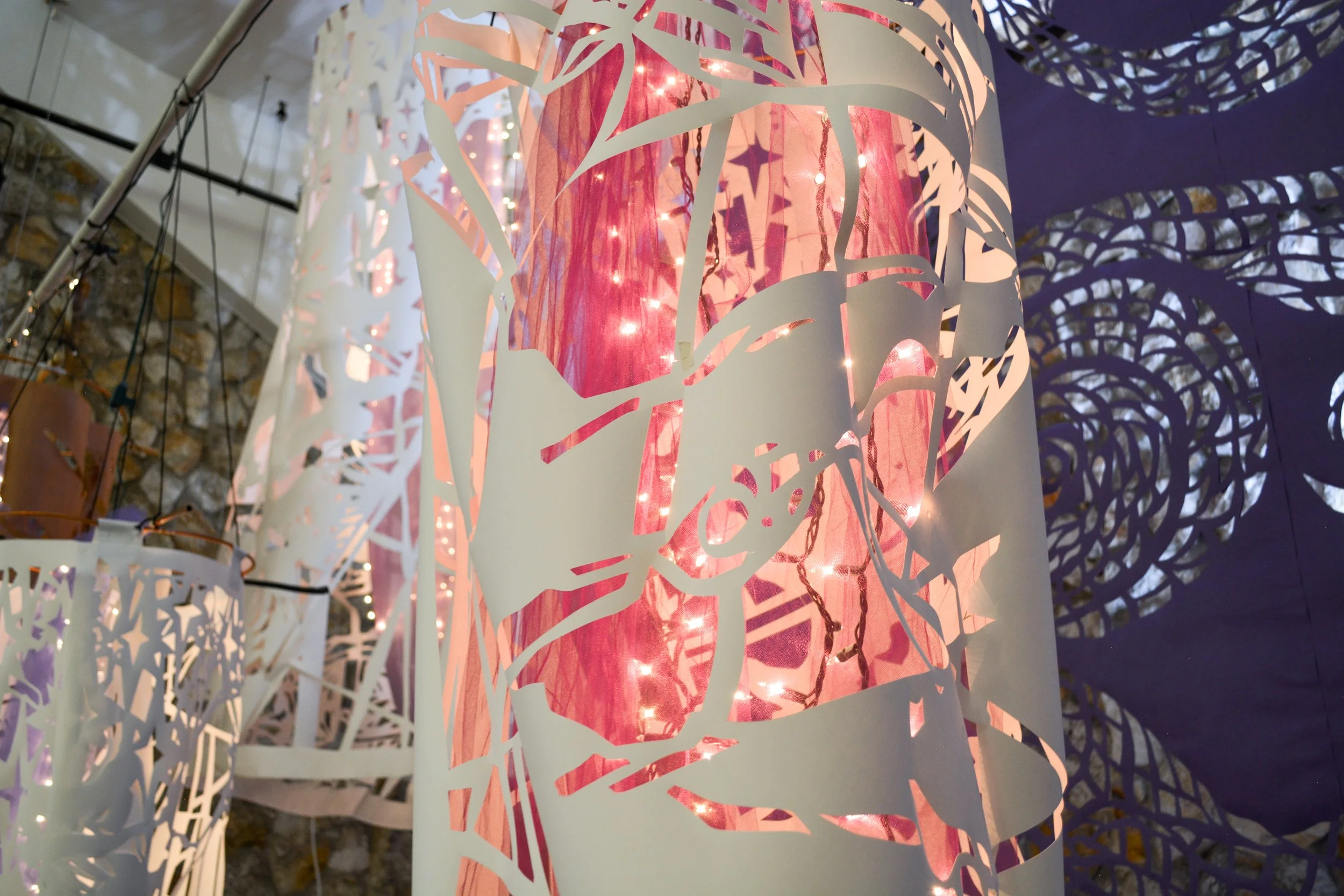 Advent Paper Lace Lantern: Adding Beauty & Light to your Sanctuary this Season