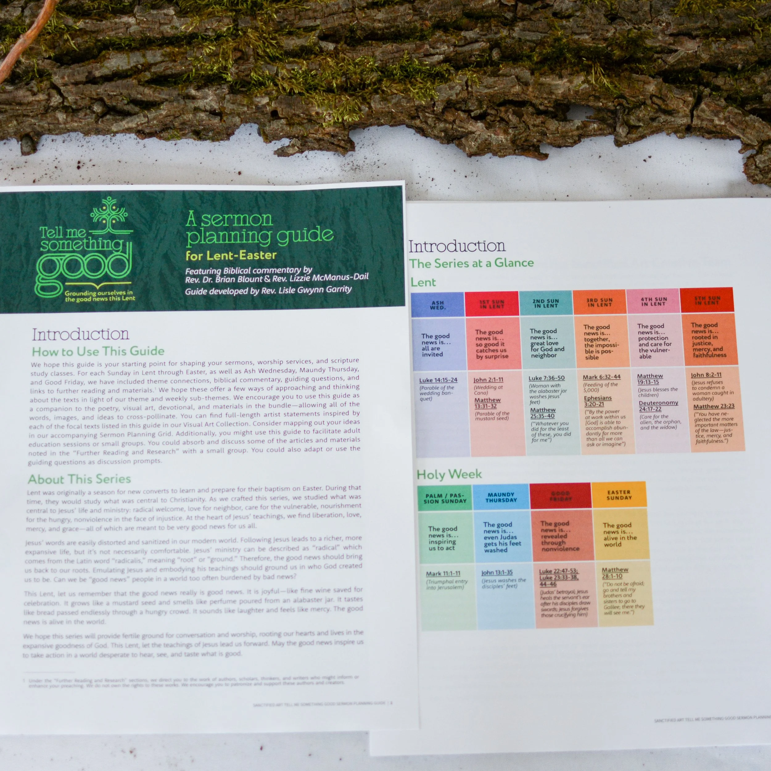 Tell Me Something Good Sermon Planning Guide for Lent–Easter