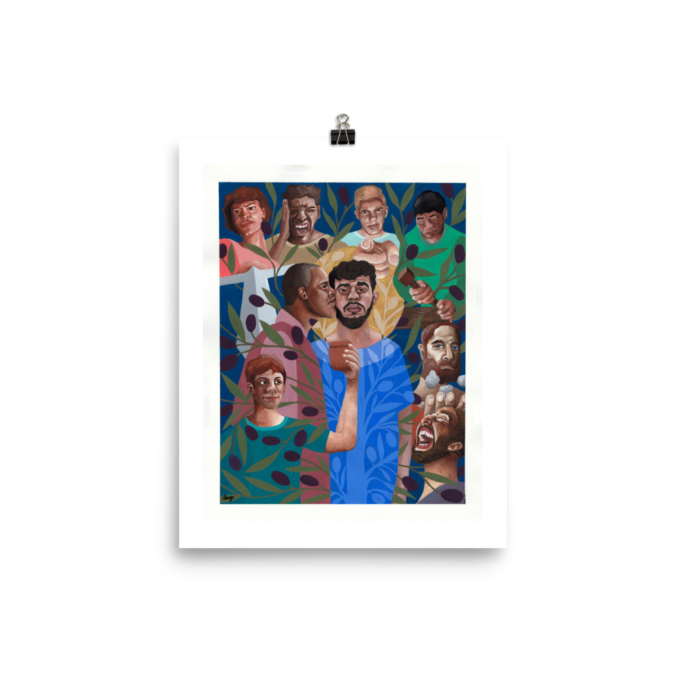 Revealed through Nonviolence Print (Peace Takes Root) by Lauren Wright Pittman