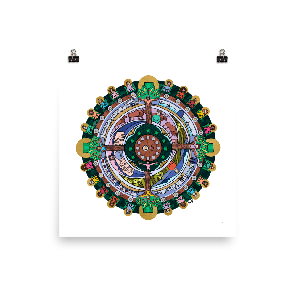 There Is Still Room Print (Invited to the Table) by Lauren Wright Pittman