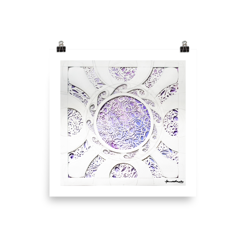 Scarce Abundance Print (Embodied Compassion) by Hannah Garrity