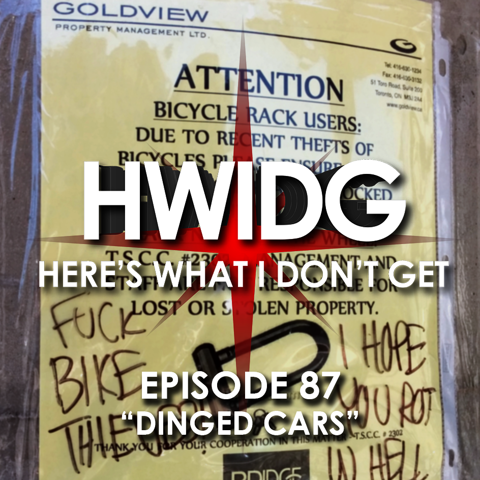 Episode 87 - Dinged Cars episode artwork