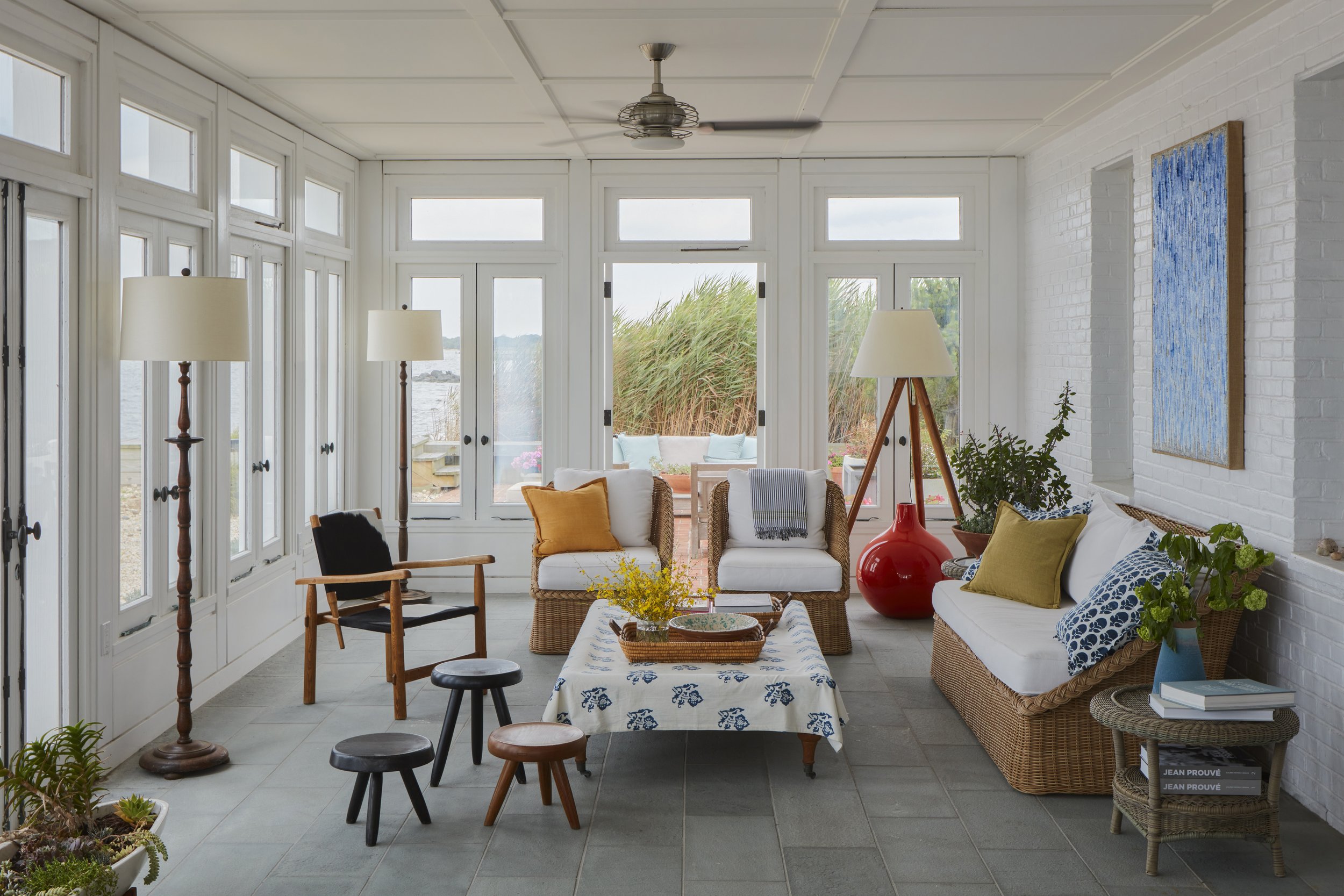  Charlap Hyman &amp; Herrero  Tina Kim Long Island   Featured in September 2022 issue of Maison, Tina Kim’s summer villa in Long Island. Designed by architect Adam Charlap Hyman, this cottage style summer house is masterfully curated with the works&n