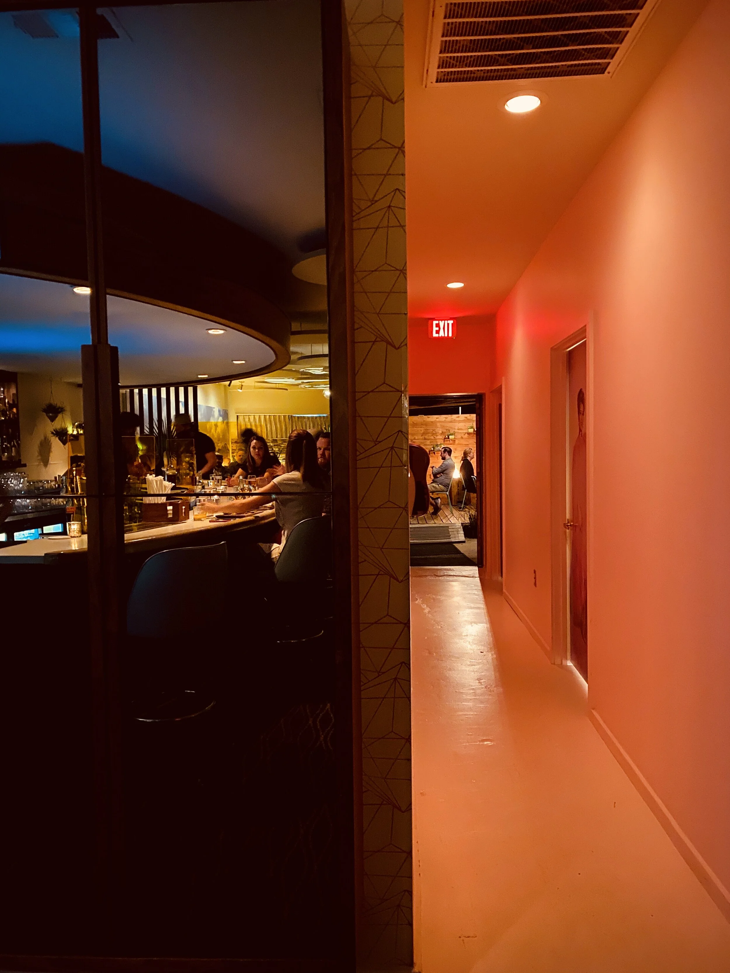 Lounge Here bar area