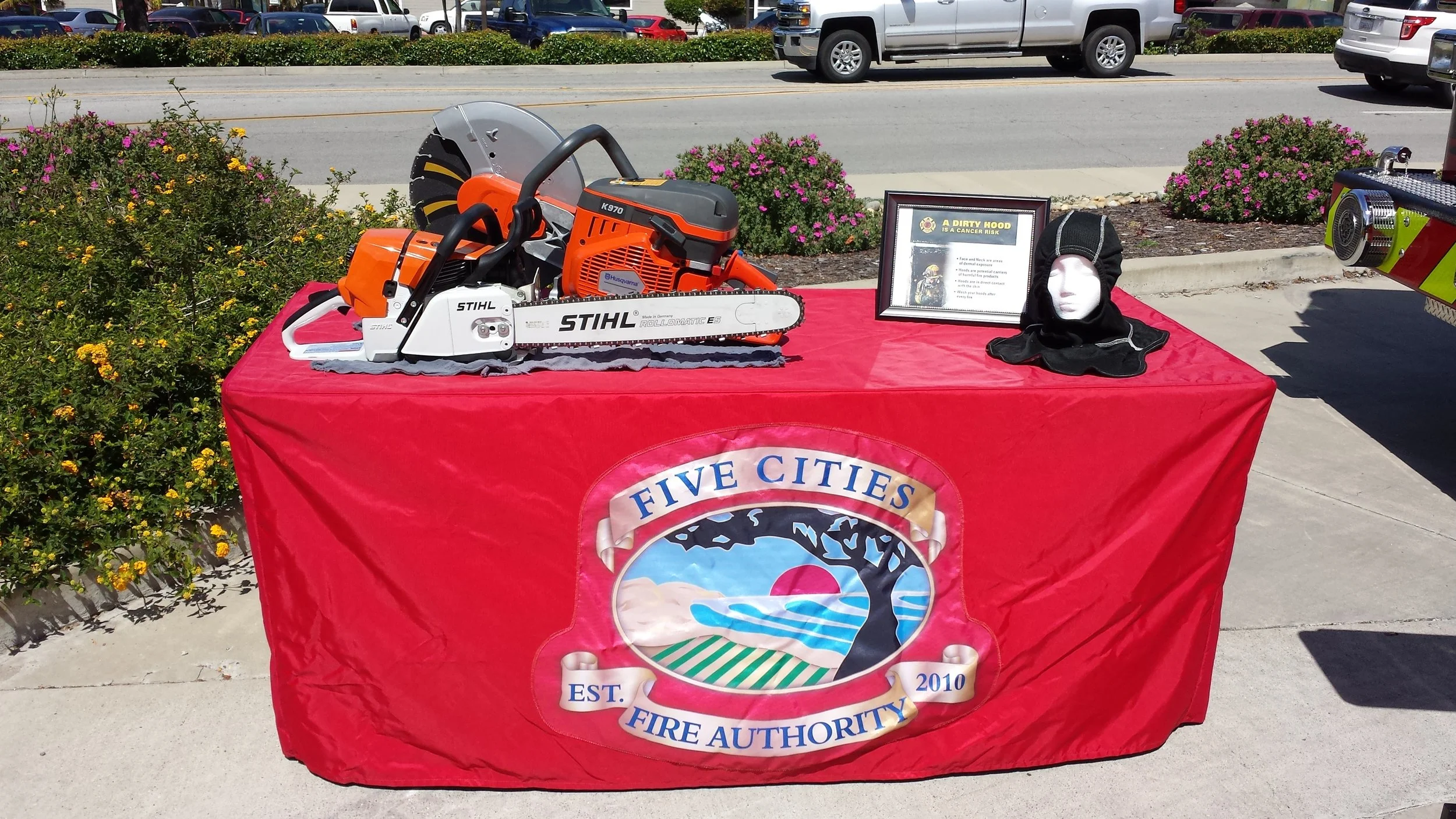 Items purchased in the "Fill the Saw Box" Campaign.