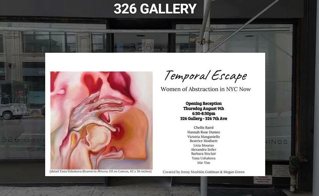 "Temporal Escape" flyer
