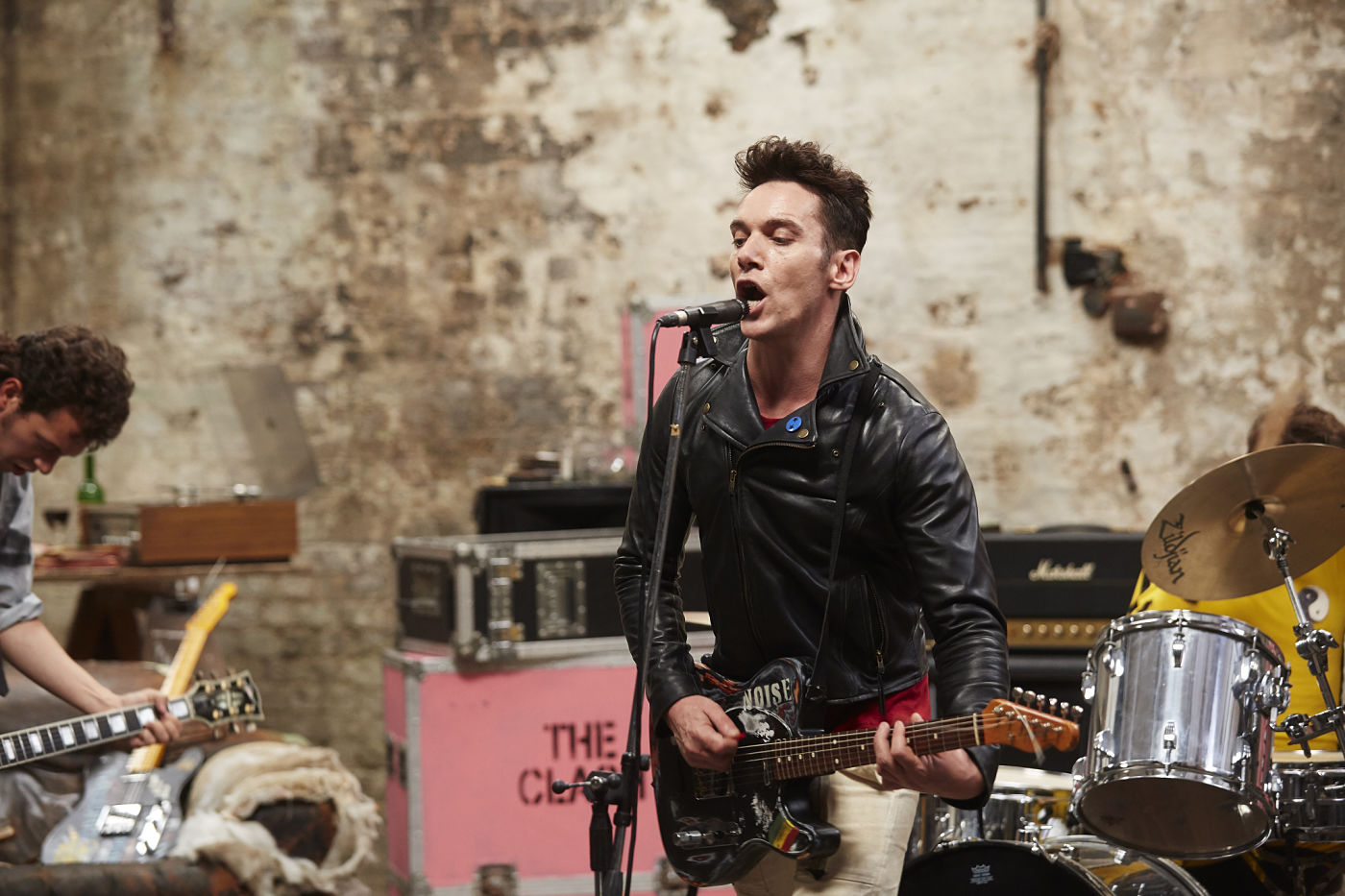Jonathan Rhys Meyers as Joe Strummer in LONDON TOWN © IFCFilms