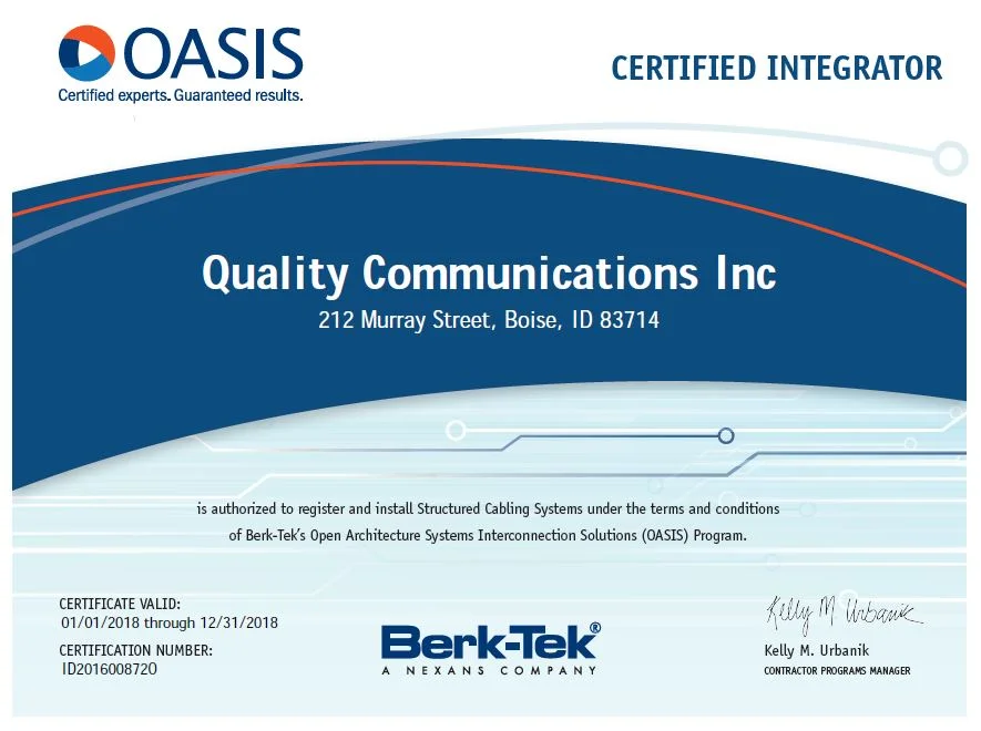 Oasis certification.jpg