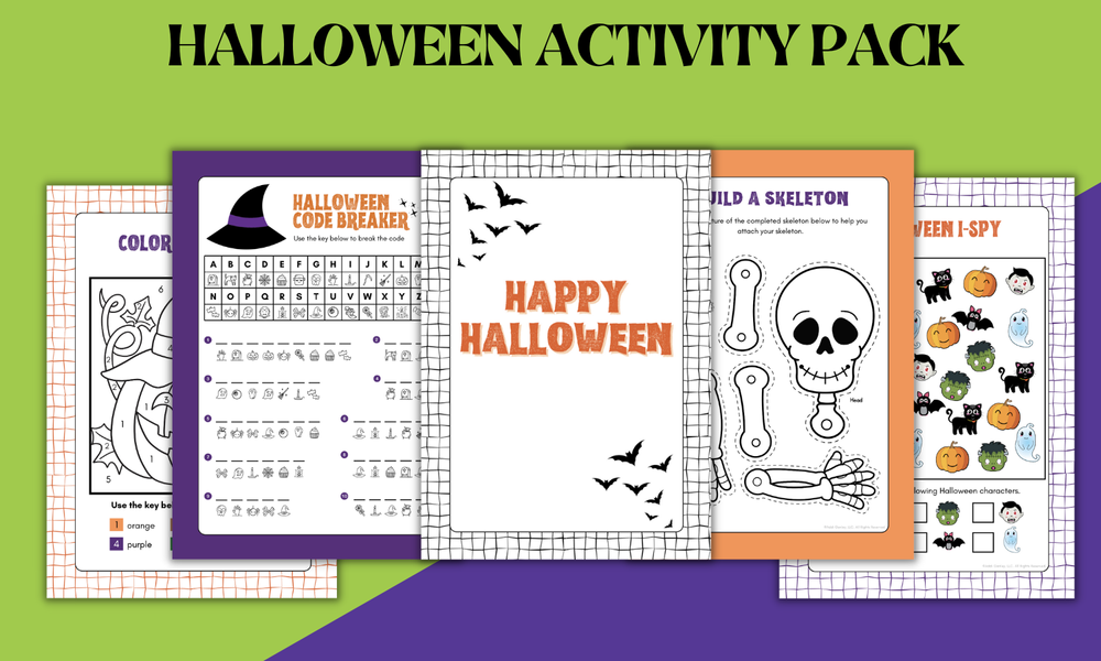 Printable Halloween Kids Activity Pack