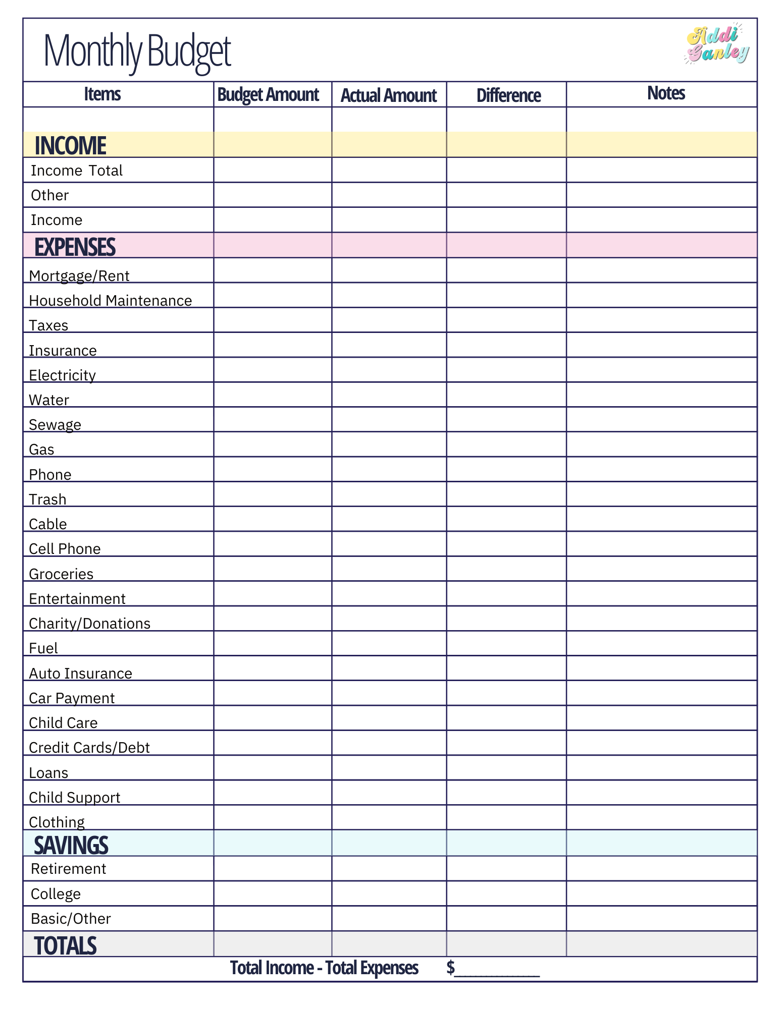 free-printable-monthly-budget-template