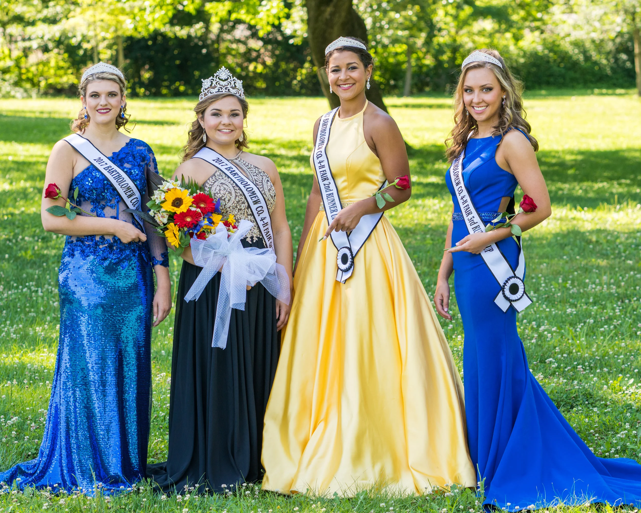 Sarah Hayes, Alisha Adams, Taylor Smith, Lydia Doughty