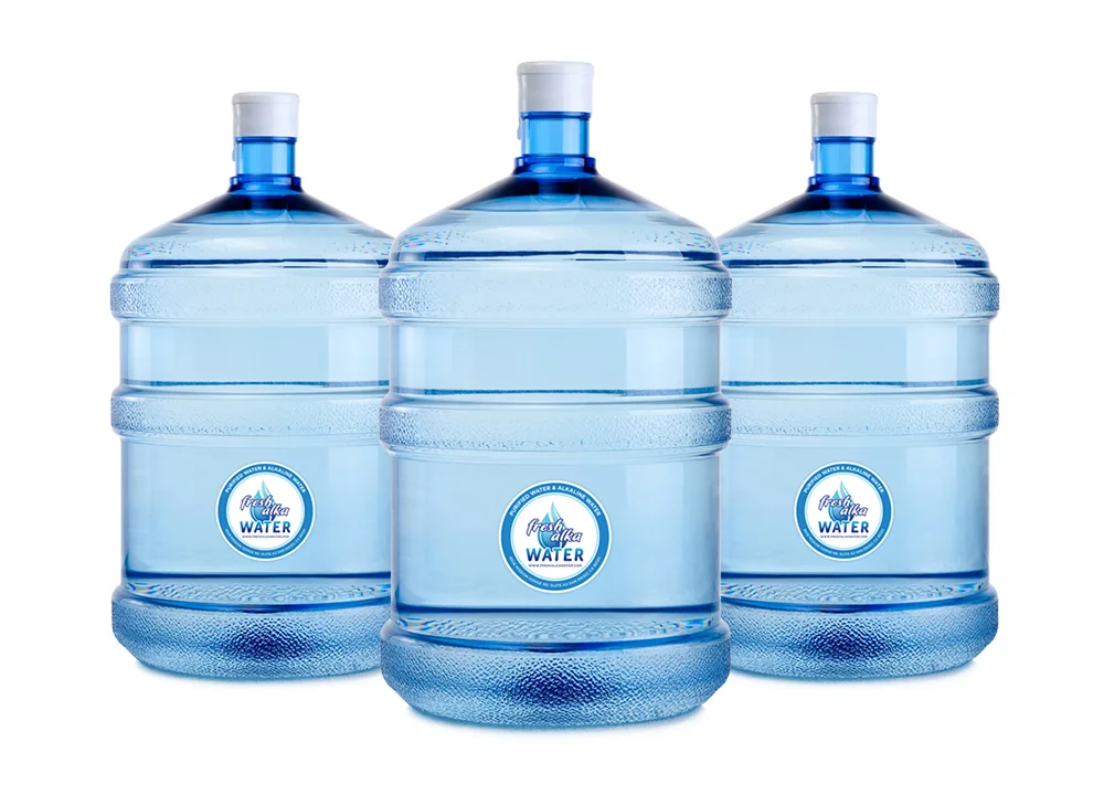 BPA Free Gallon Jugs - 1, 3, 5 Gallons • Available with spout installation for easy consumption