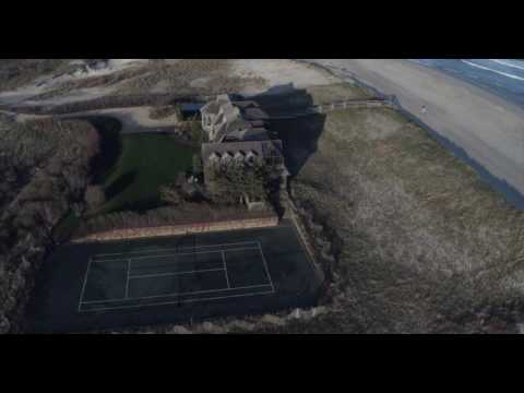 Flight around Hamptons beach estate