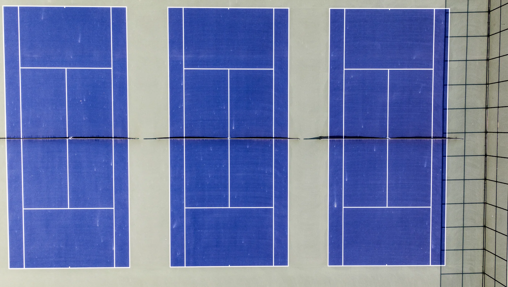 Tennis courts, Hampton Bays, NY.