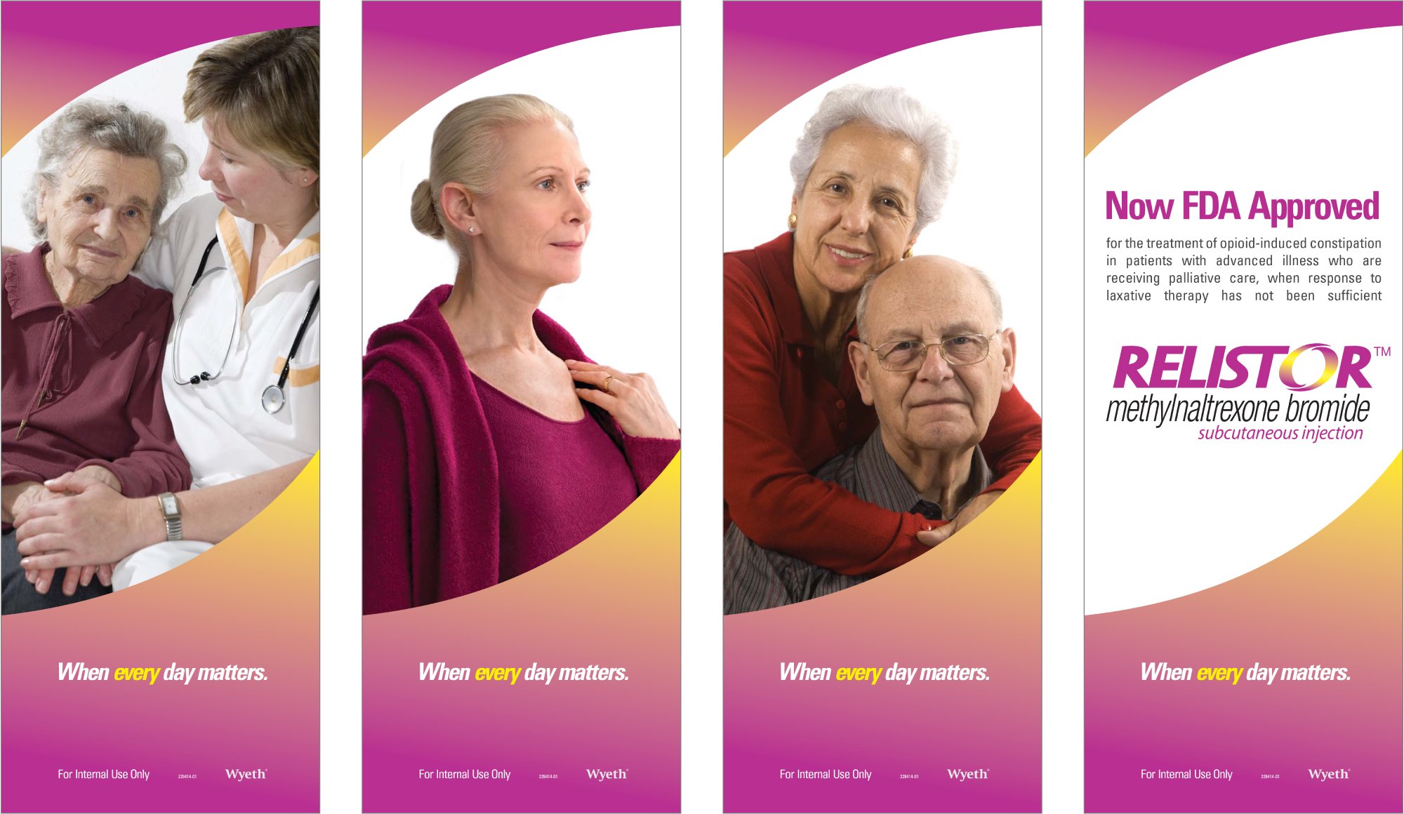 Relistor vertical banners