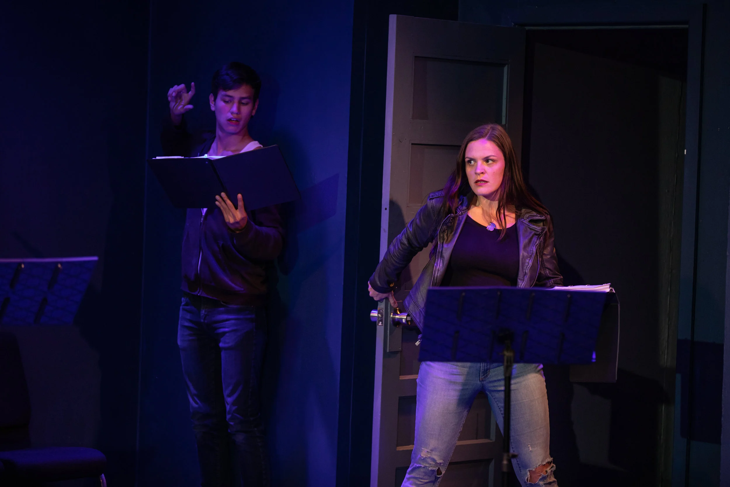 Jason Valenzuela and MacKenzie Beyer in Luke Sorge’s “Rations”- FDF 2018 Photo Credit: McLeod9 Creative