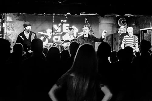U2Baby "blow the house down" at the Cavern Club in Liverpool