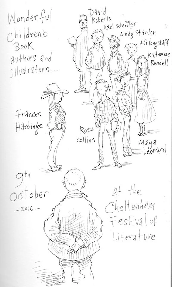 Chris Riddell, children's laureate.
