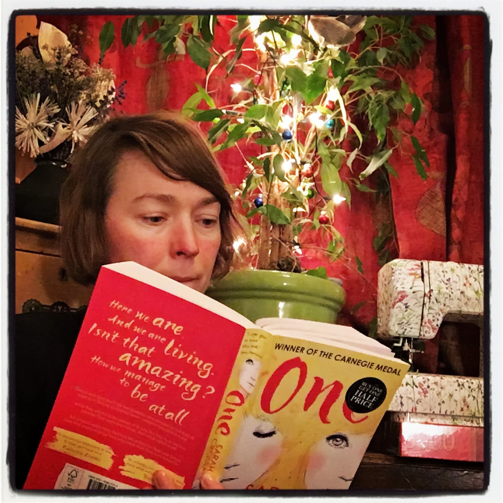 One by Sarah Crossan should come with a DO NOT DISTURB sign.