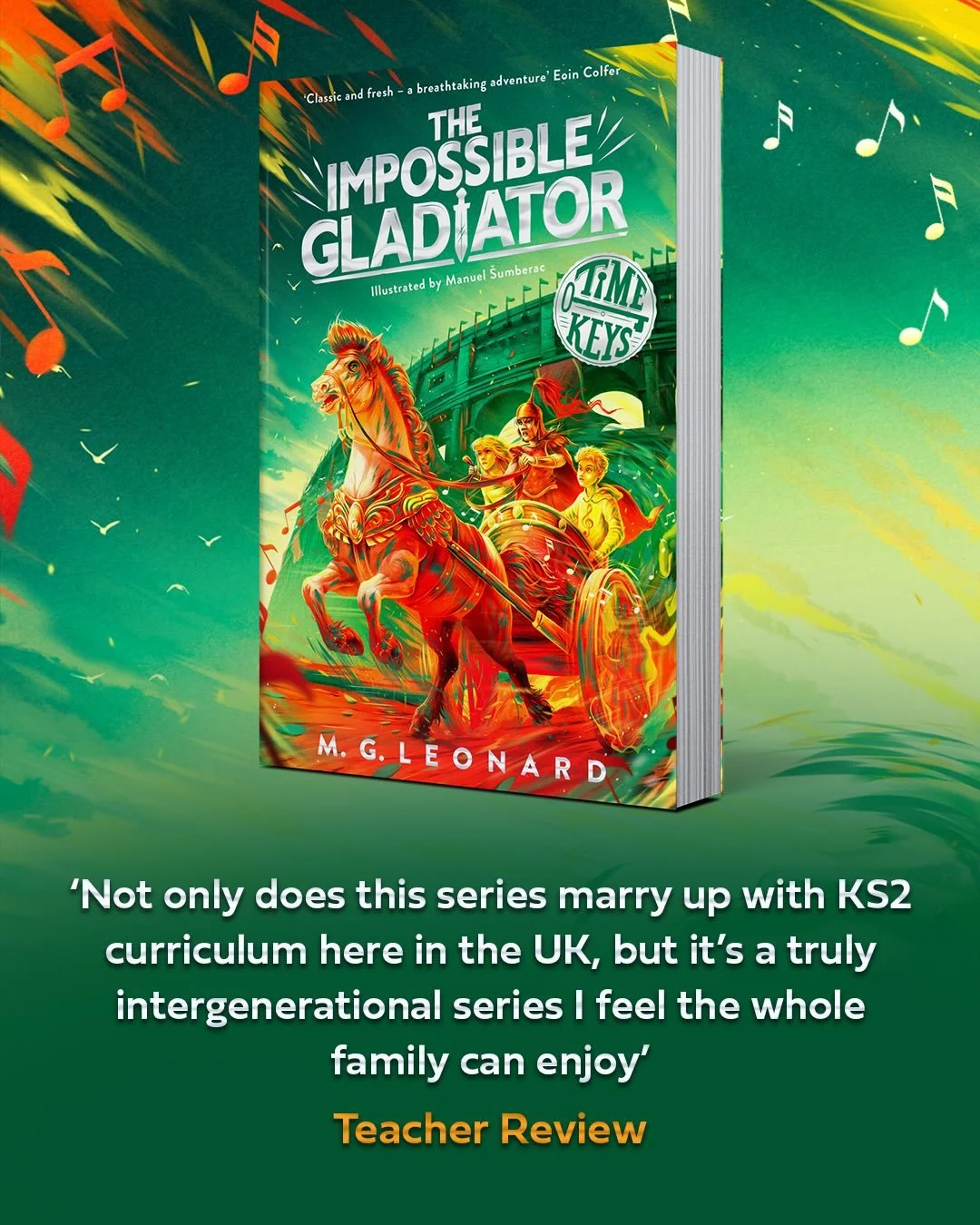 When you write for children, you also need to impress their parents, carers, teachers and librarians. I&rsquo;m always keen to read reviews from teachers. And teachers have been particularly kind about my coming book The Impossible Gladiator. Here ar