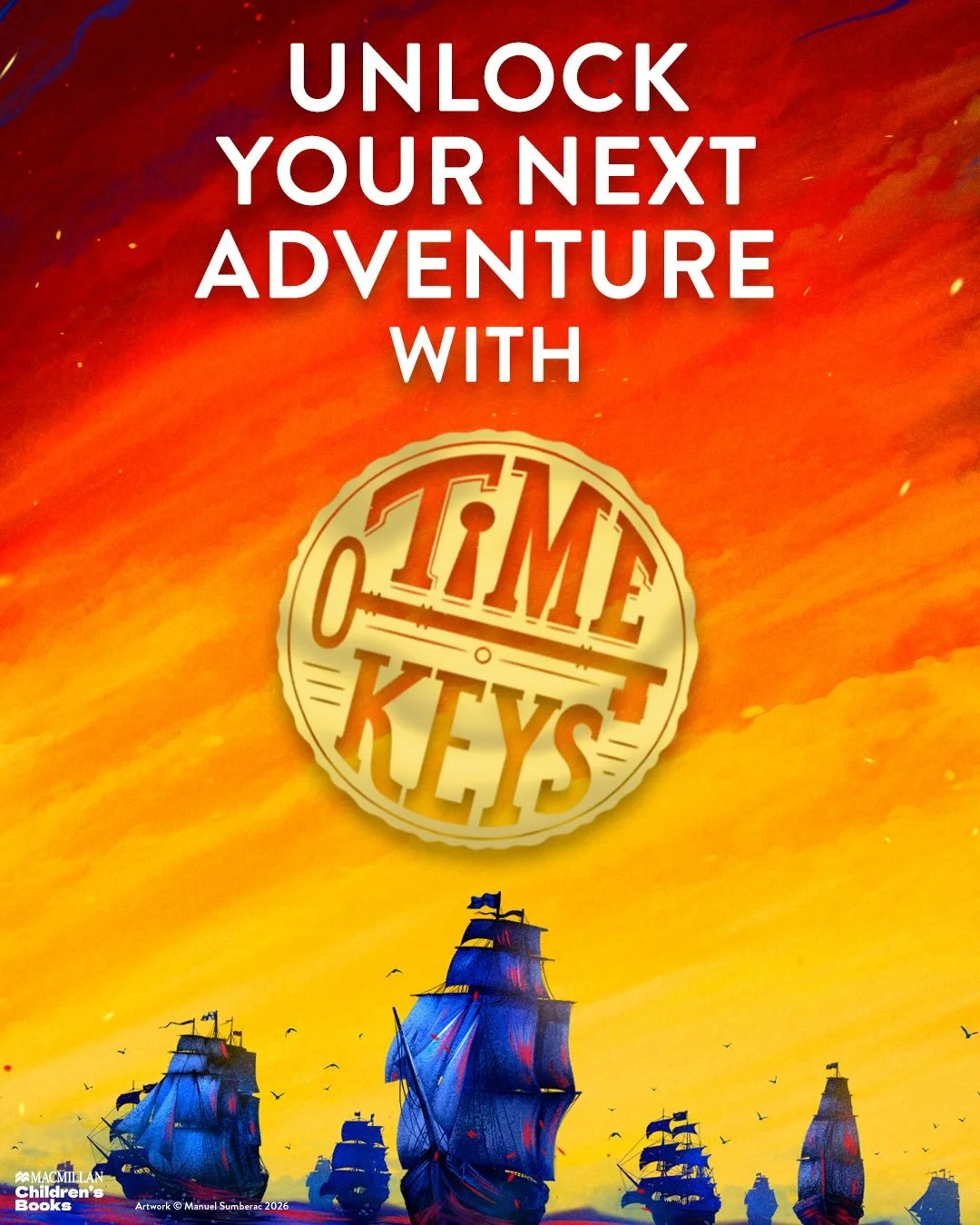 Time Keys is a series of adventures about three awesome children with the power to unlock doors in time using music.

Each book in the series is a fast paced, unputdownable story that takes our heroes from the modern day back to the most amazing mome