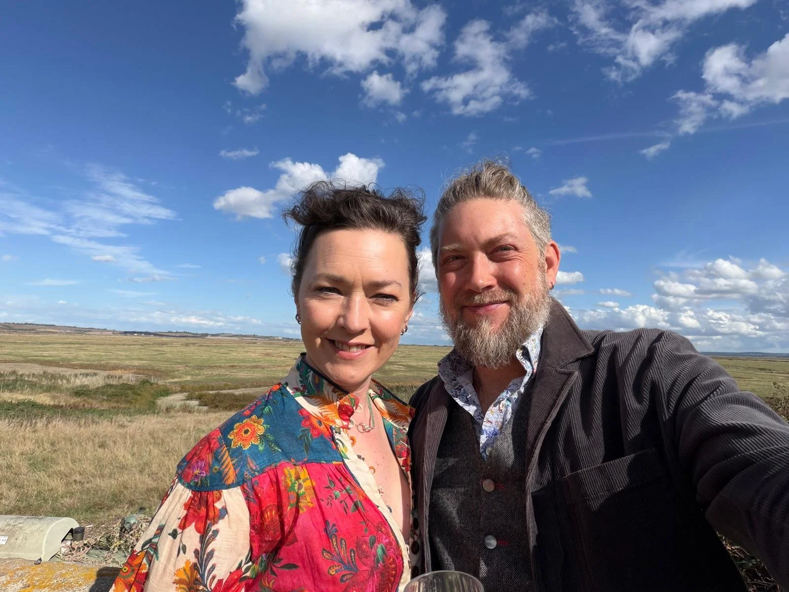 M. G. Leonard with husband Sam Harmsworth-Sparling