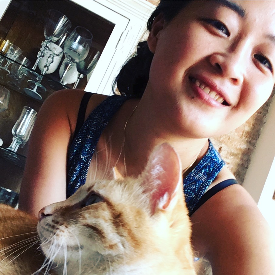 We-fie, me and the cat
