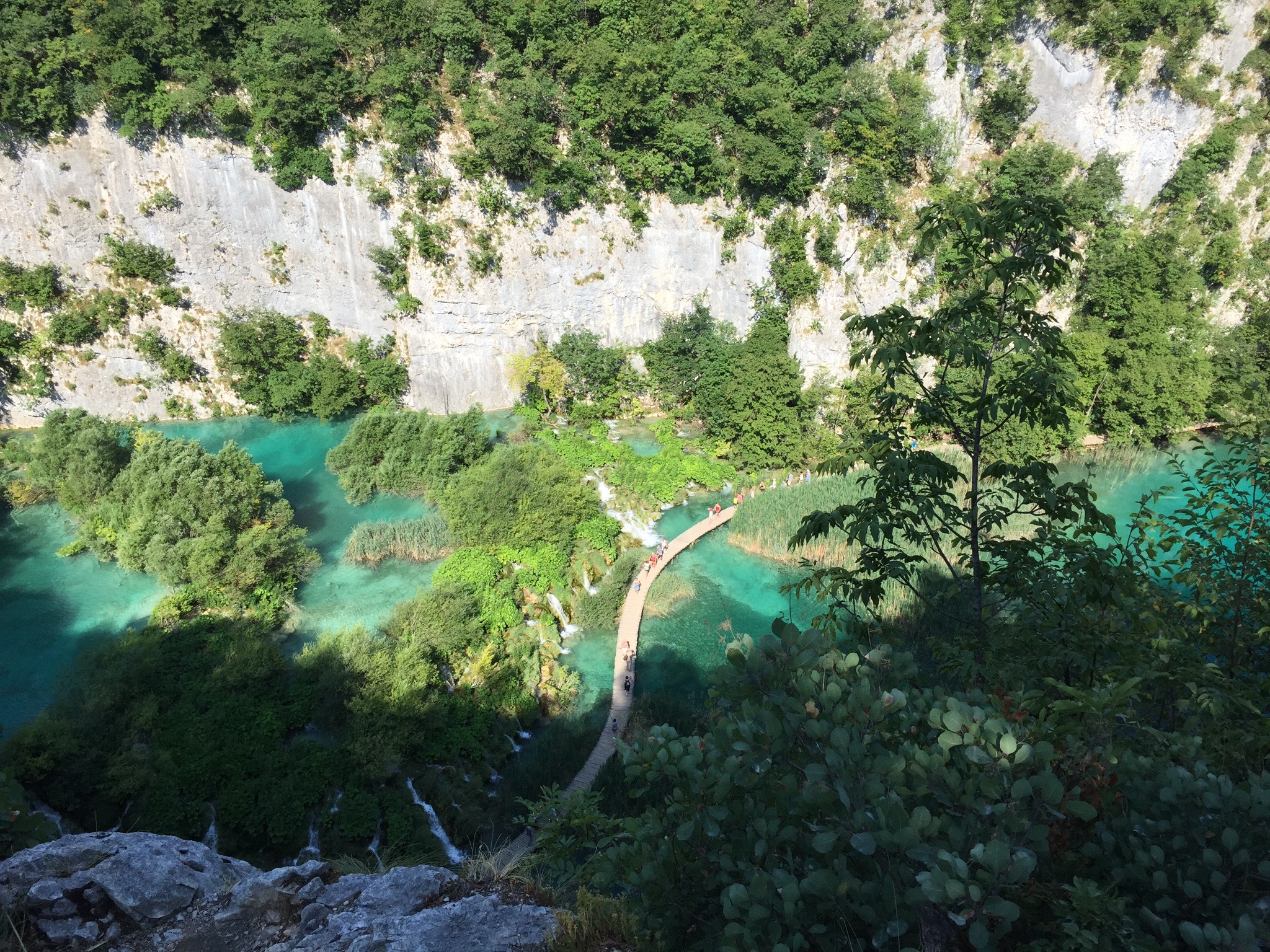 Plitvice from higher up