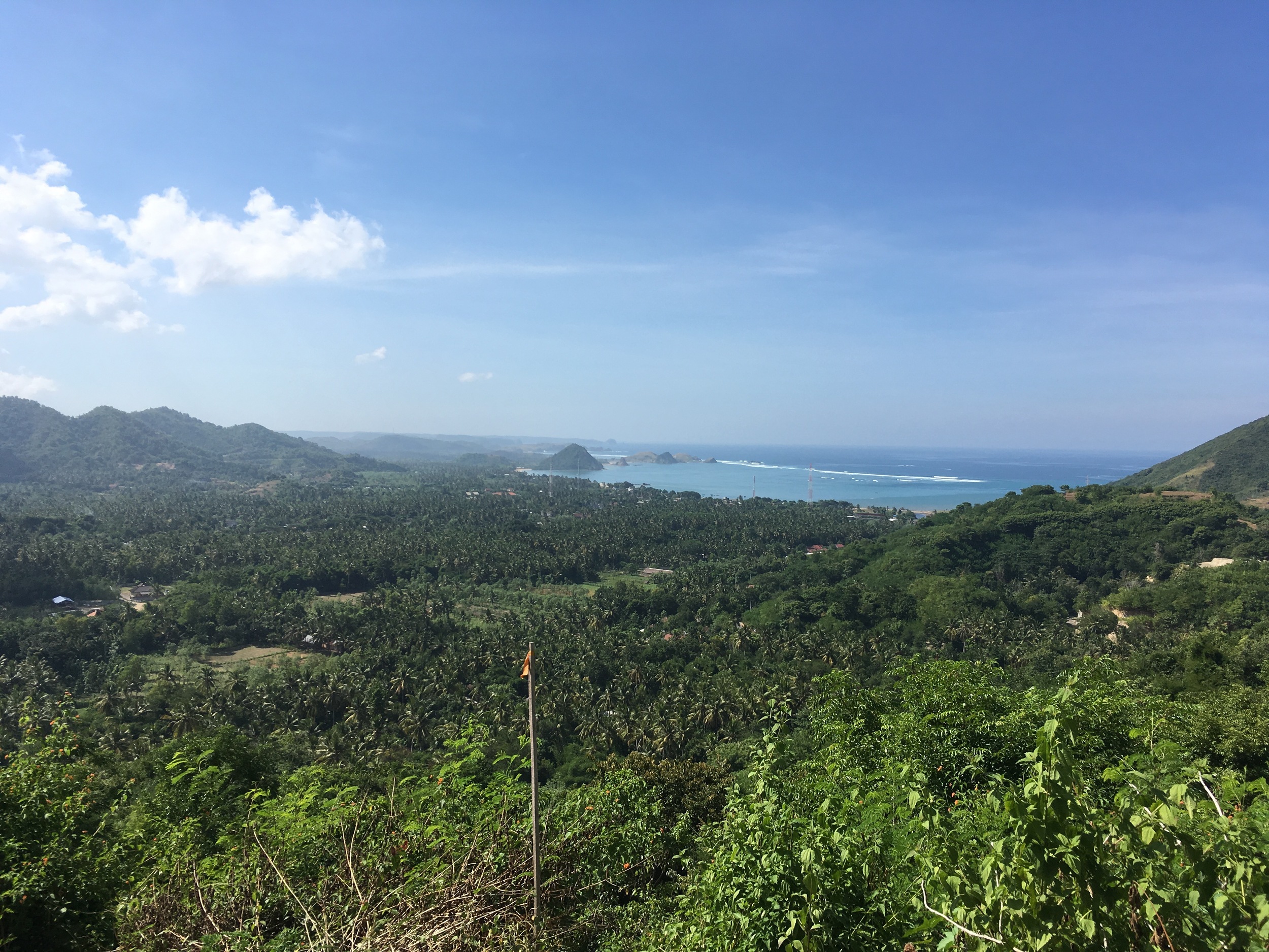Lombok from higher up 