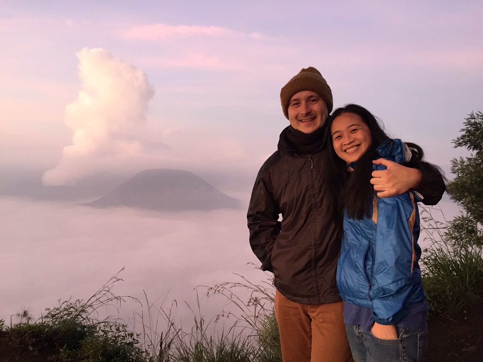 Taken during our extended honeymoon in Java, Indonesia 