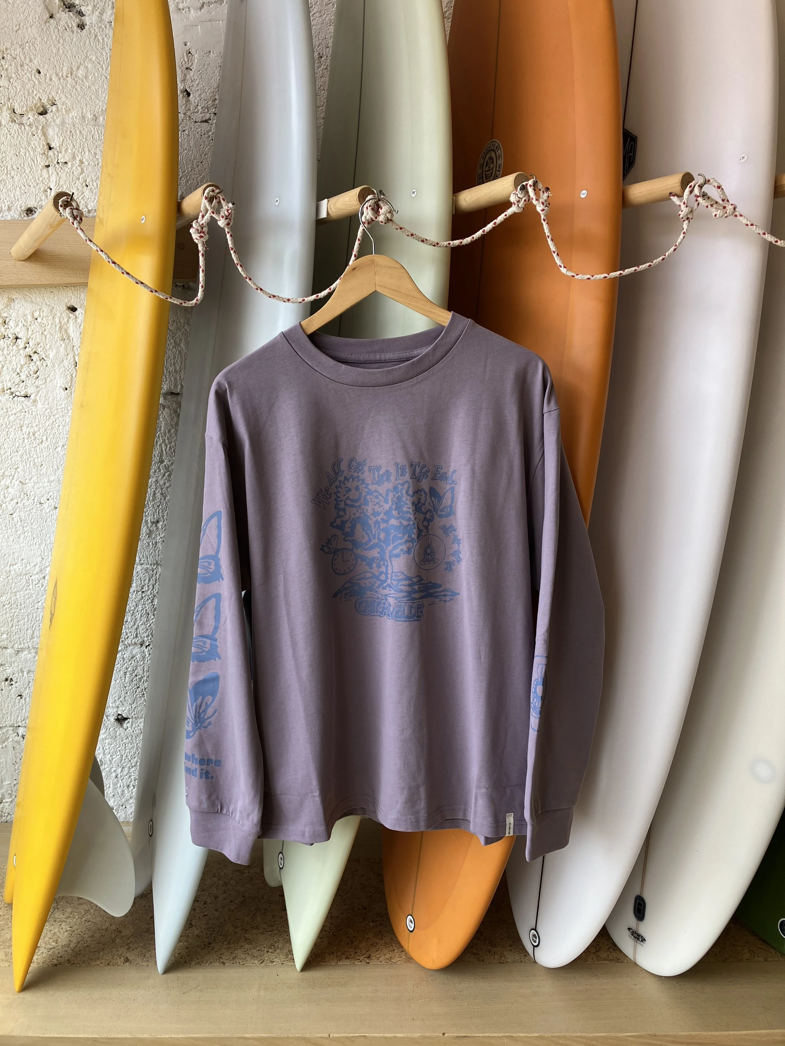 TCSS Planet LS Tee - Deep Purple