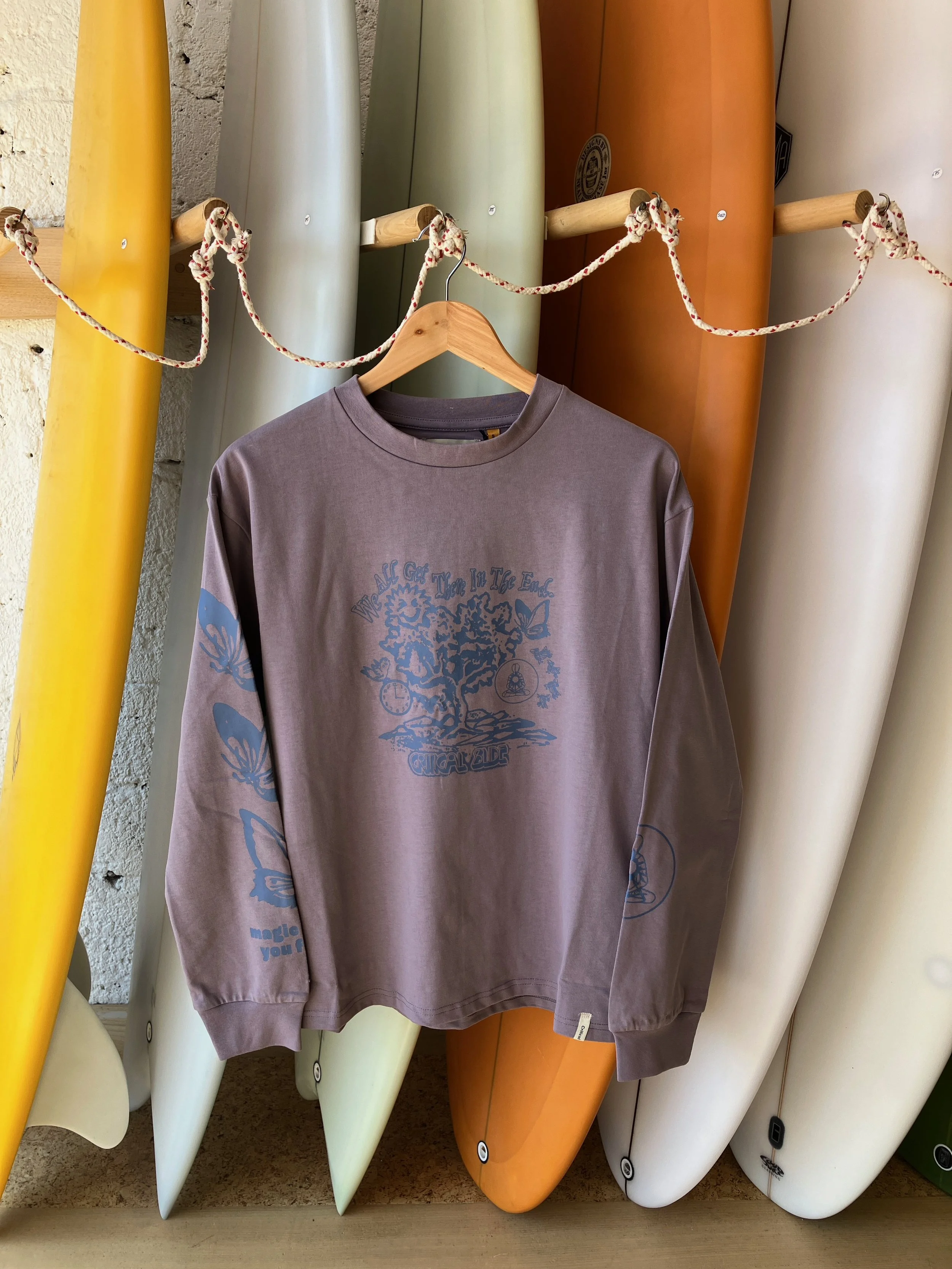 TCSS Planet LS Tee - Deep Purple