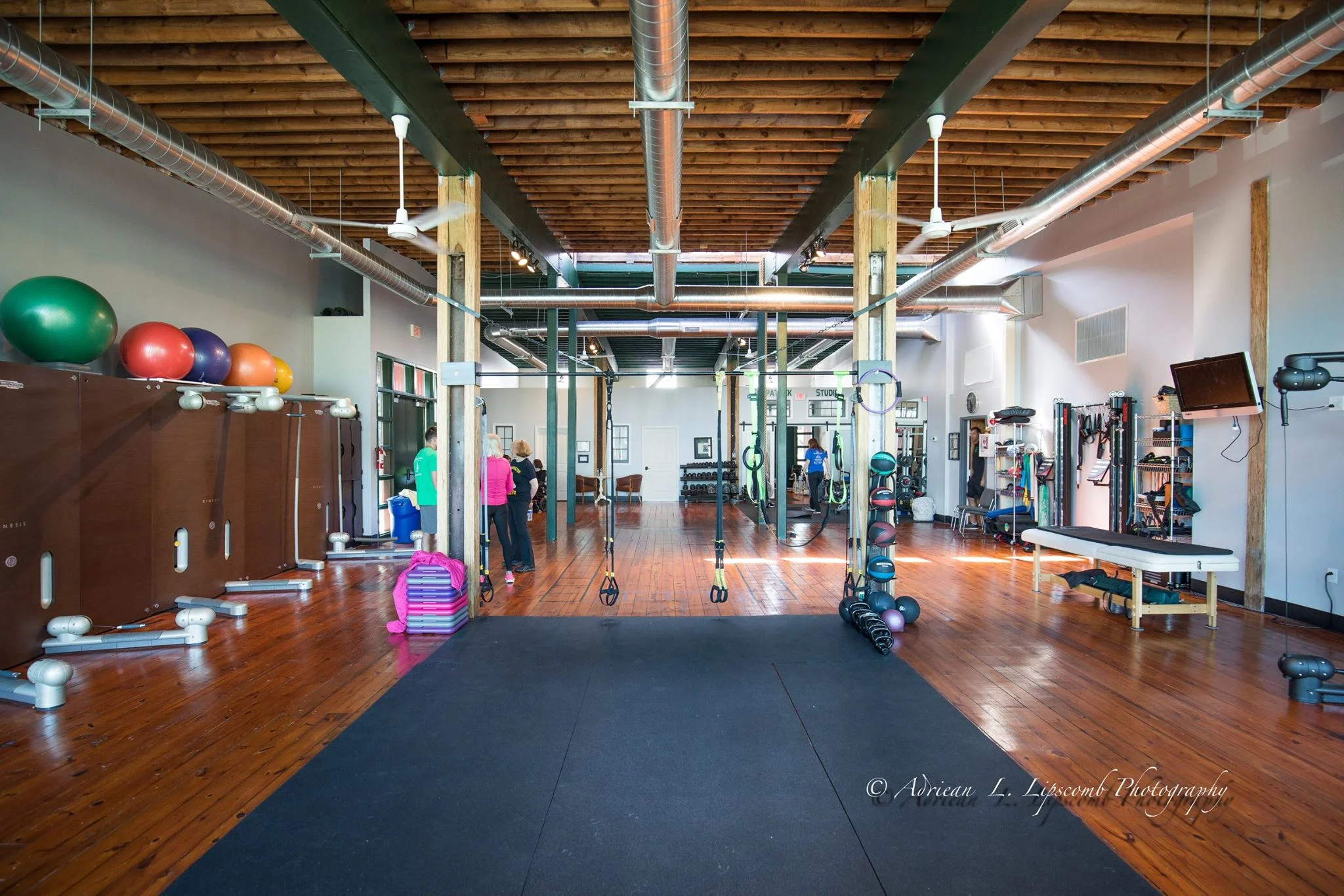Green Fitness gym interior