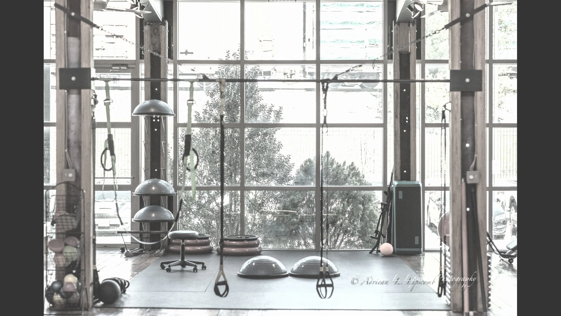 Green Fitness training area