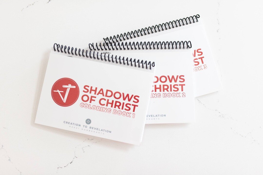 Want some more details about our new Shadows of Christ Coloring Books?

Our simple summary statements from the Shadows series compliment each character 👤 and their illustrations 🖼 &mdash; and our carefully selected scripture 📖references allow olde