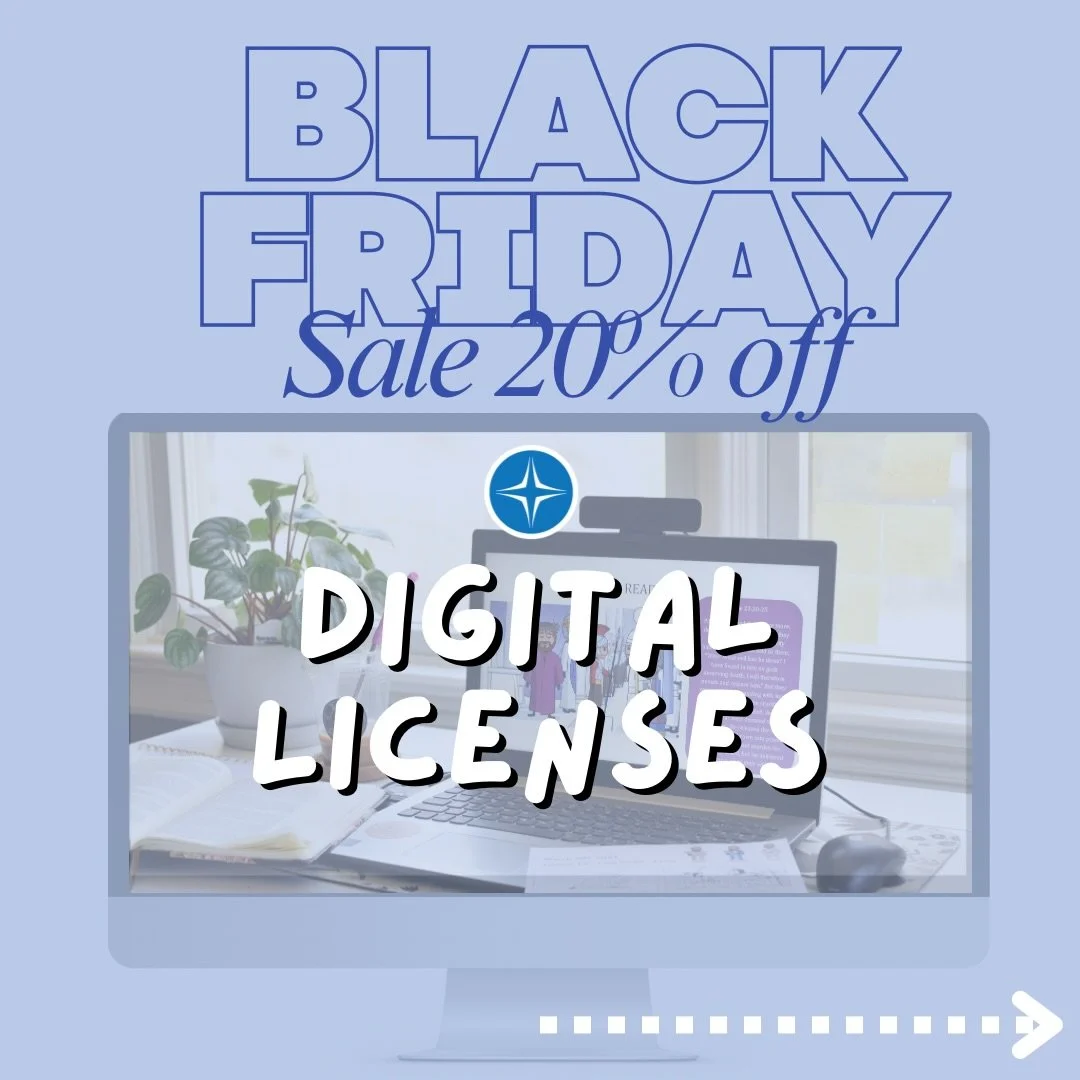 💻 Digital Licenses are perfect for gifting (and for YOU!)
+ Print them as often as you need &mdash; year after year.

+Design your own products or use as-is.

+ Homeschool families and Bible teachers love digital products for daily use!

Some favori