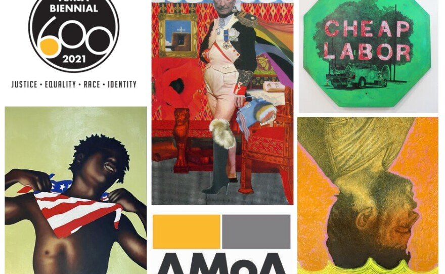 New work featured in the Amarillo Museum Biennial 600: Justice•Equality•Race•Identity