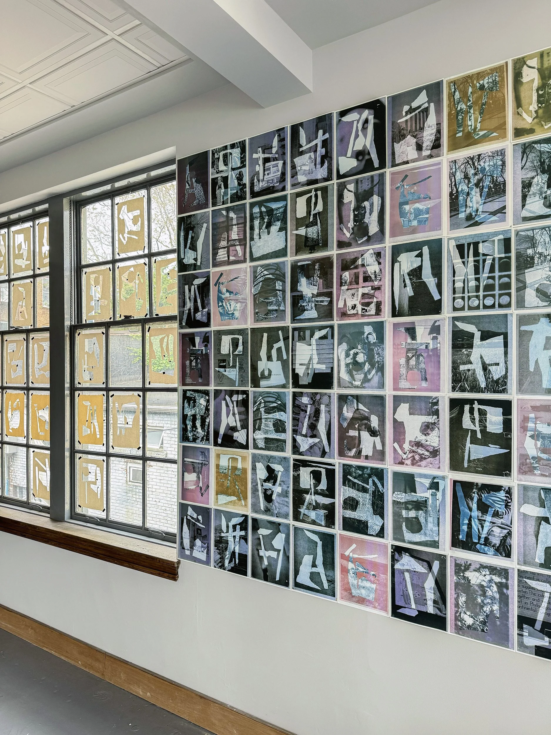 Installation at 50 and 4th CollarWorks Residency