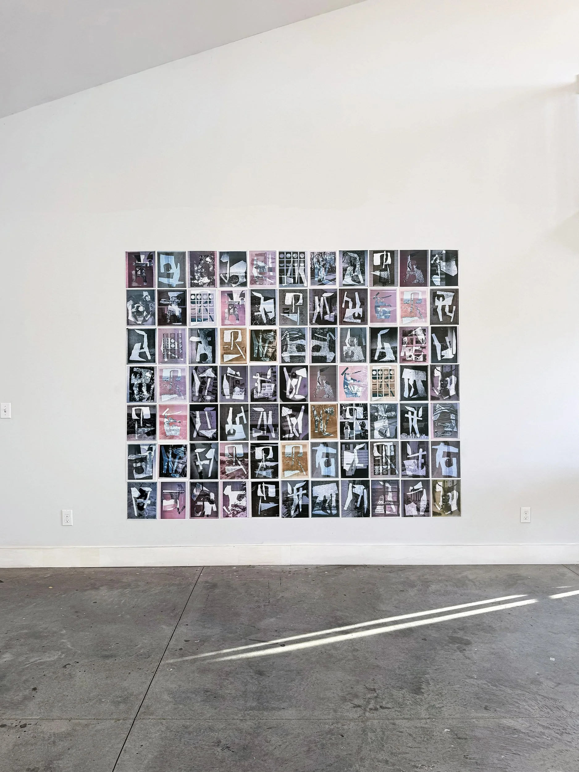 Behind the Rising Sun, Installation at Interlude Artist Residency (NY)