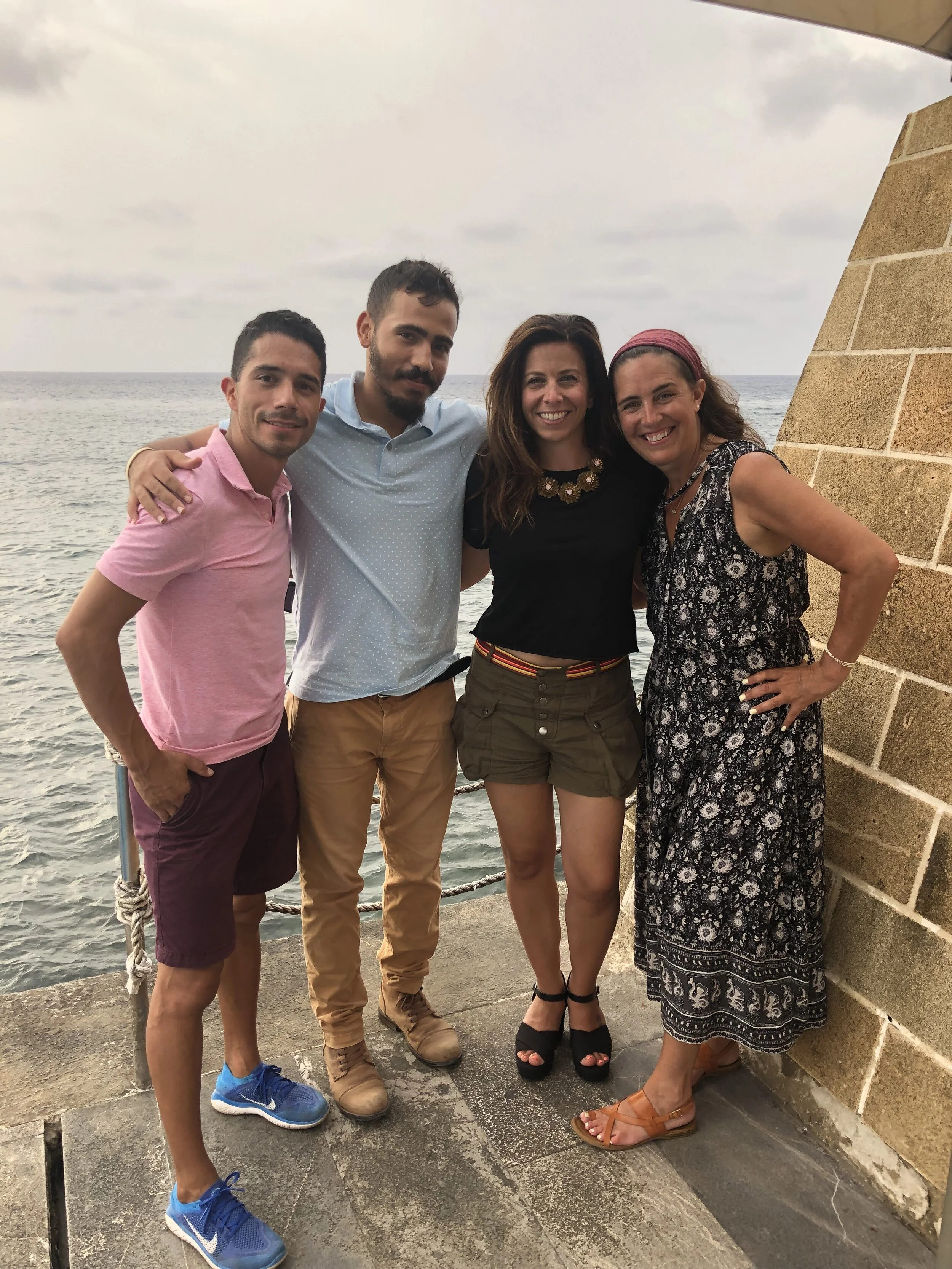 Mia and friend with EEAbroad Cuba Country Director and local guide.