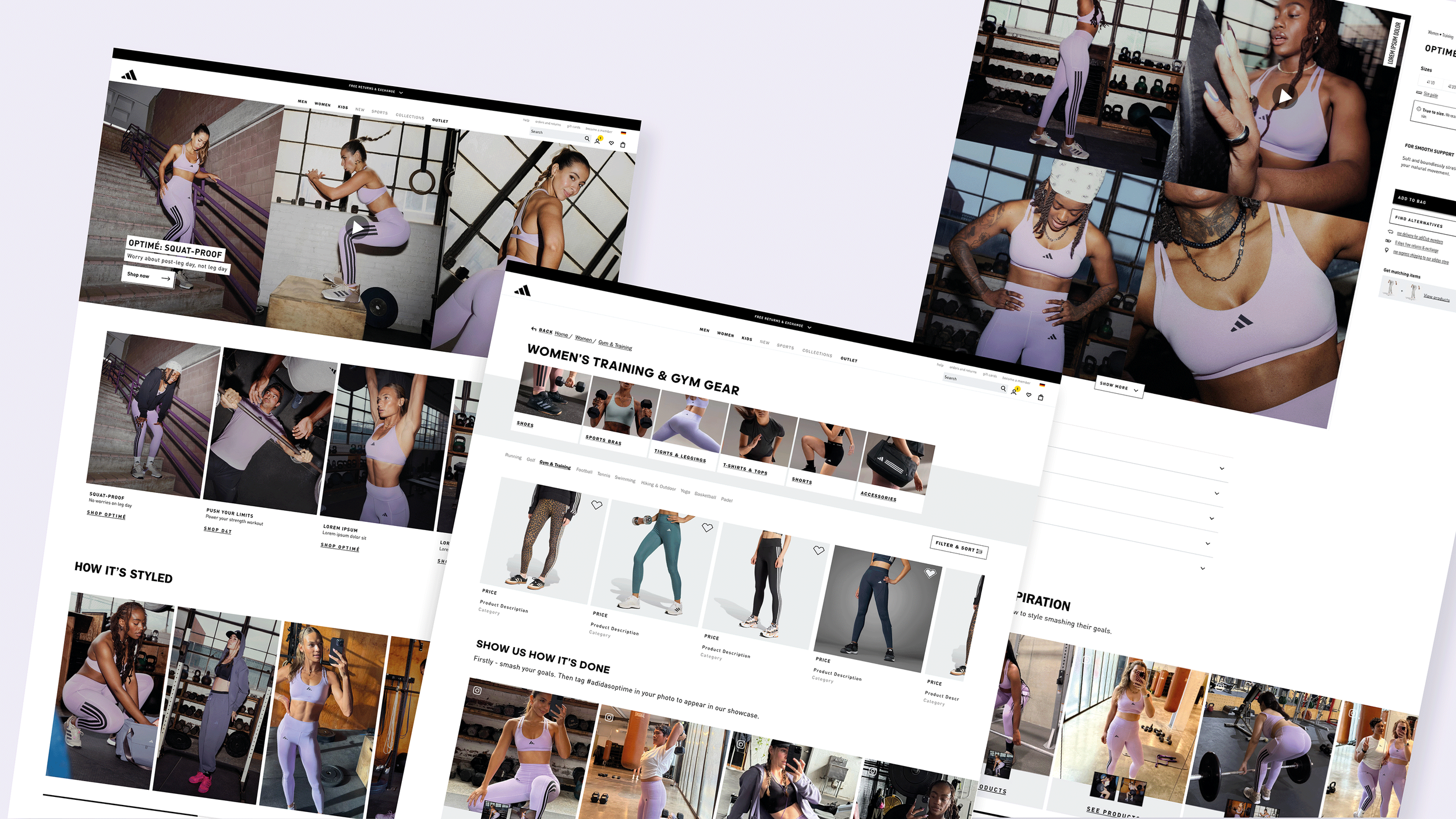 #adidas_homepage #adidas_plp_page #adidas_pdp_page