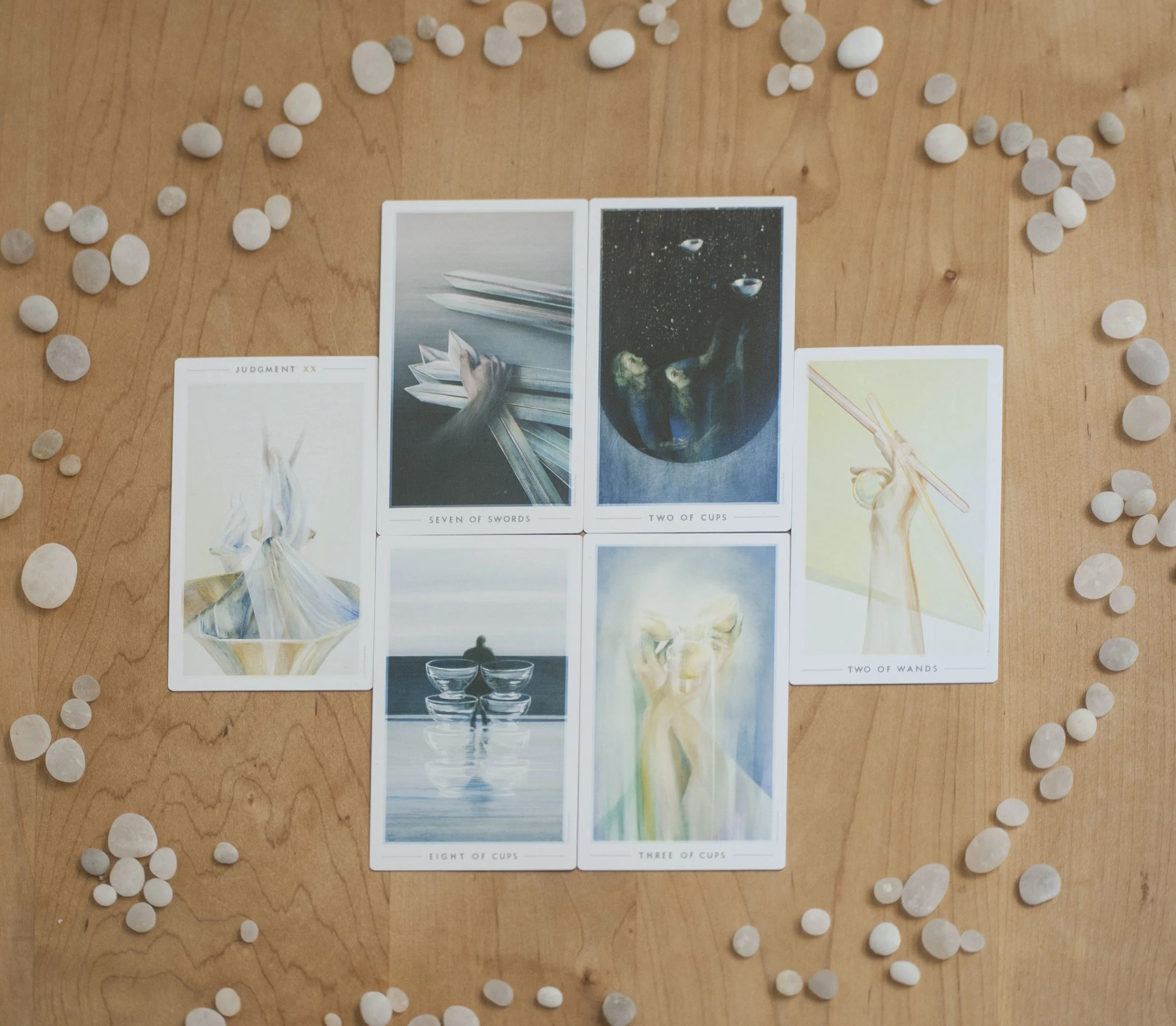 Cards from the Fountain Tarot